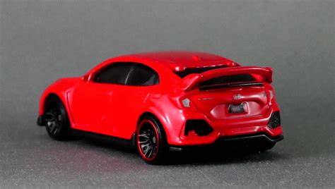 Машинка Базова Hot Wheels 2018 Honda Civic Type R Nightburnerz 1 64 FYB72 Red купити в