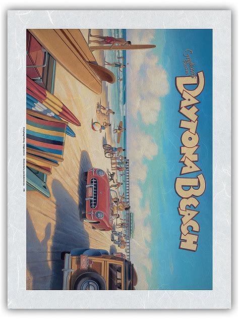 Greetings From Daytona Beach Florida Spring Break Vintage Travel