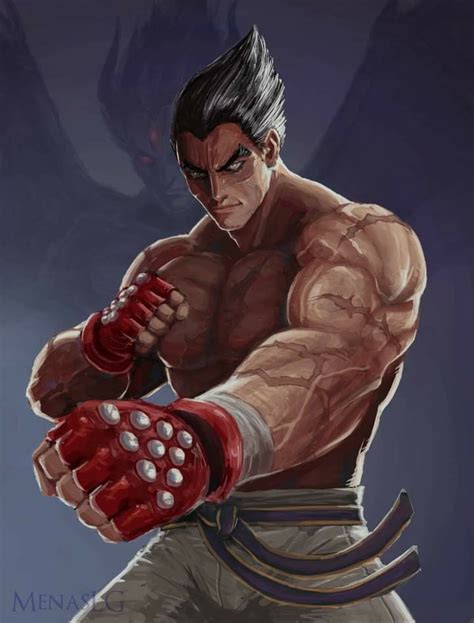 Tekken Kazuya Guerrieri Arte Del Fumetto Pugno Di Ferro