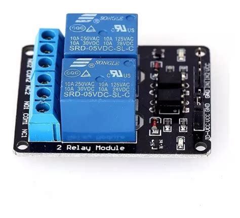 Modulo Rele Canales Ch Relay V A Opto Arduino A