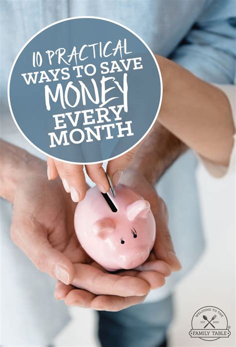 10 Practical Ways To Save Money Every Month Ways To Save Money Best