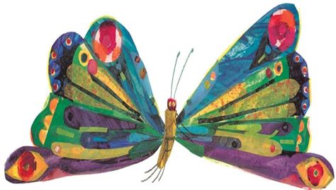 Very Hungry Caterpillar Butterfly Clipart