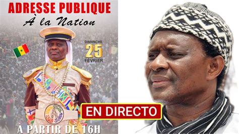 En Direct Cheikh Modou Kara Mbacke Dialogue Macky Sall Ousmane Sonko