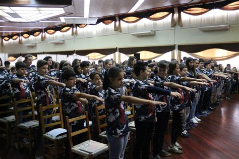 Cerca De Estudantes Se Formam No Proerd Em Garibaldi Educa O