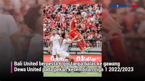 Ilija Spasojevic Hattrick Bali United Gulung Dewa United Setengah