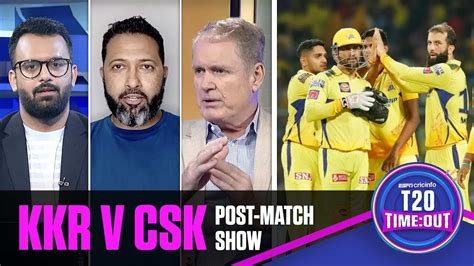 Csk Go Top Of The Table Kkr Vs Csk Post Match Show Youtube