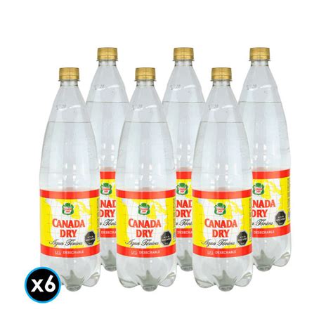 CAJA CANADA DRY TÓNICA 6x Bebida Canada Dry Agua Tonica 1 5 lts