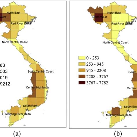 The land use map in Vietnam in 2005. | Download Scientific Diagram