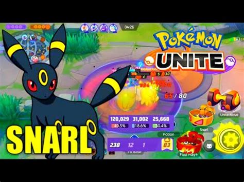 Foul Play Umbreon Ultimate Buff In Pok Mon Unite Youtube