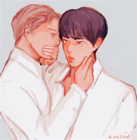 Pin By Corn Seokjin On Fan Art Bts Fanart Anime Namjin