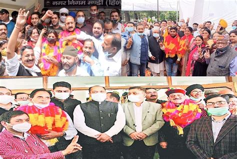 Mc Mayor And Deputy Mayor Elected In Himachal Councilors Took Oath