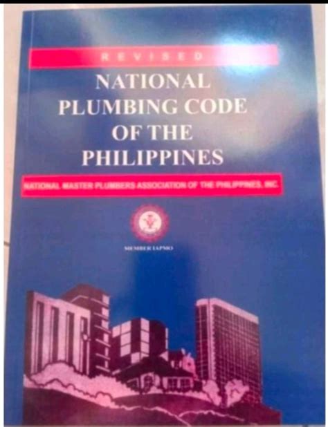 National Plumbing Code Of The Philippines Revised Lazada Ph