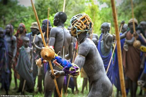 Stick Fighting In Ethiopia