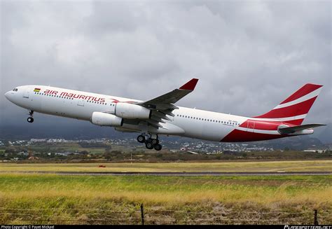 B Nau Air Mauritius Airbus A Photo By Payet Mickael Id