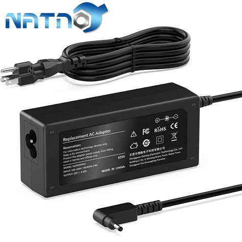 65w Ac Adapter Laptop Charger For Acer Aspire 1 5 A115 31 A514 52 A515 54 A515 55 A115 31 A514