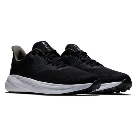 FootJoy Flex Athletic Golf Shoes - Black