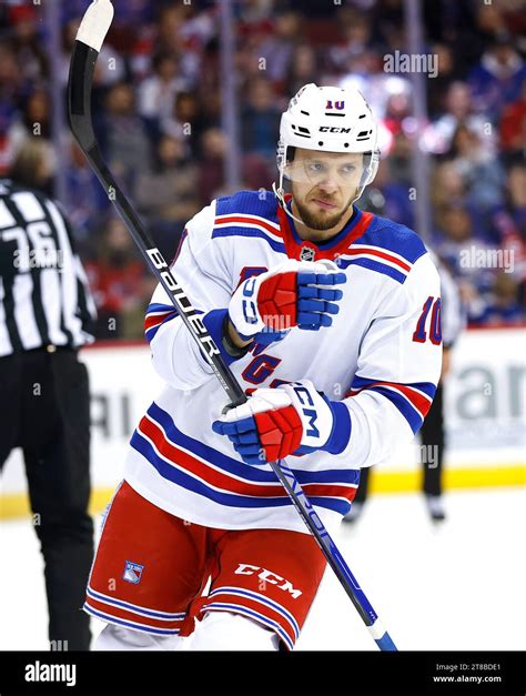 New York Rangers Left Wing Artemi Panarin 10 During The First Period