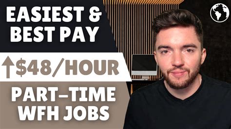 6 Easiest And Best Paying Part Time Work From Home Jobs Hiring Youtube