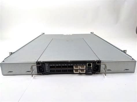 Emc 100 886 236 Mellanox 12 Port Fdr Infiniband Short Depth Switch W Rack Kit