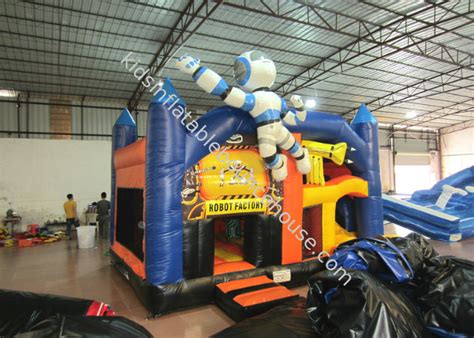 หุ่นยนต์เป่าลม Kids Jump House เกมสวนสนุก Blow Up Jumping Castle