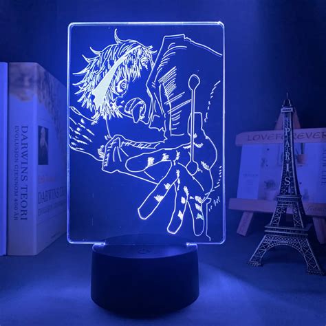 Anime Jujutsu Kaisen Satoru Gojo Led Night Light Lamp For Bedroom Decor