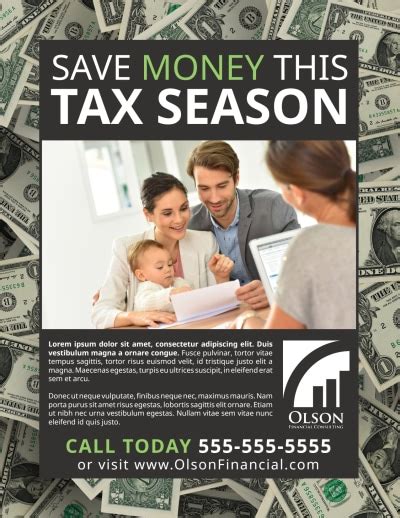 Tax Flyer Templates Mycreativeshop