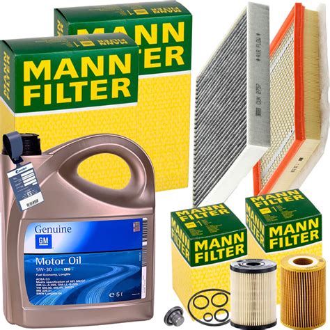 Mann Inspektionspaket L Original W L Passend F R Opel Zafira B