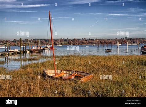 River Orwell Pin Mill Suffolk Uk Stock Photo Alamy