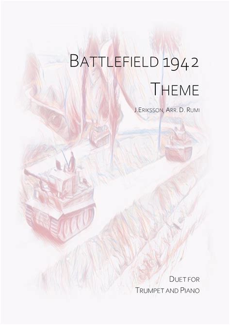 Battlefield Theme Arr D Rumi By Joel Eriksson Sheet Music For