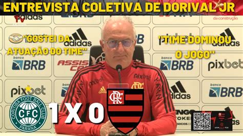 Entrevista Coletiva De Dorival Jr P S Jogo Coritiba X Flamengo