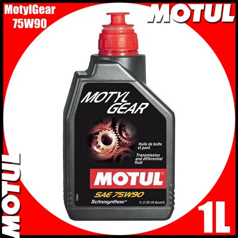 MOTUL นำมนเกยรธรรมดา และเฟองทาย Technosynthese ขนาด 1 ลตร