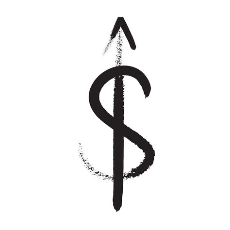 Premium Vector Dollar Signs Grunge Hand Drawn