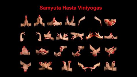 Bharatanatyam Mudras Asamyuta Hastas