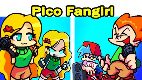 Friday Night Funkin Vs Sun Pico Fangirl Weird Girl Fnf Mod Youtube