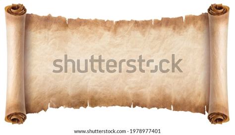 Old Parchment Paper Scroll Sheet Vintage Stock Photo 1978977401 ...