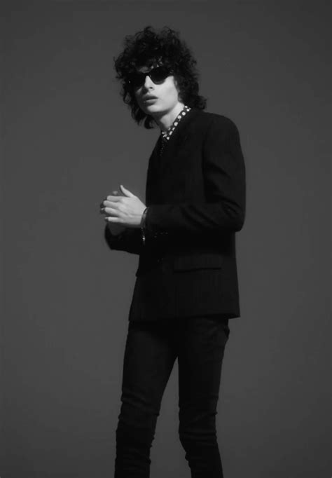 Finn Wolfhard from 'Stranger Things' is the new face of Saint Laurent ...