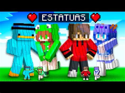 Batalla De Estatuas De Parejas En Minecraft Minecraft Summary