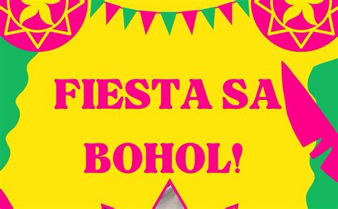 BOHOL FIESTA SCHEDULE FOR THE MONTH OF MAY – BOHOL ISLAND NEWS