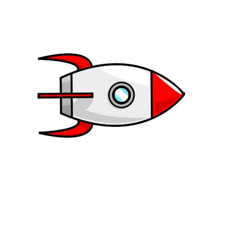 Cartoon spaceship | Free SVG