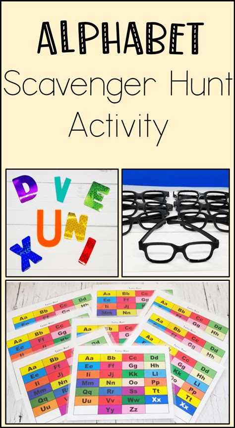 Fun Letter Games to Make Learning Meaningful - Alphabet Hunt Game