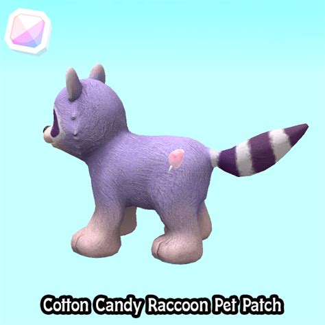 Cotton Candy Raccoon Traits | WKN: Webkinz Newz