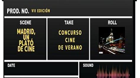 Concurso de cine de verano Madrid un plató de cine Hoy Madrid