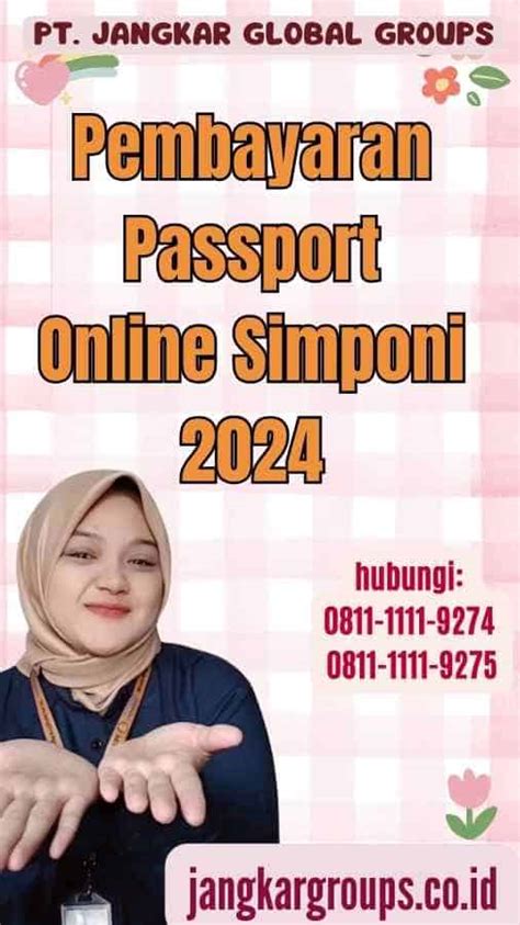 Pembayaran Passport Online Simponi Jangkar Global Groups