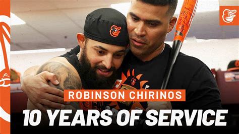 Clubhouse Celebrates Robinson Chirinos On Years Of Major League