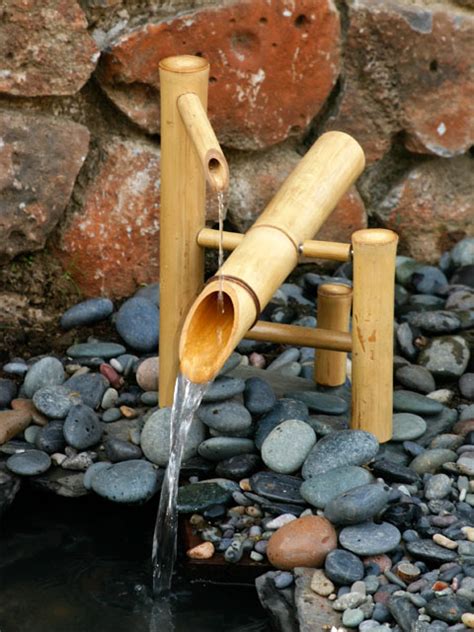 Bamboo Deer Chaser Fountain ~ Bamboo Craft Photo