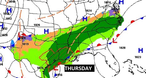 Tuesday Update Thursday Storm System Rich Thomas