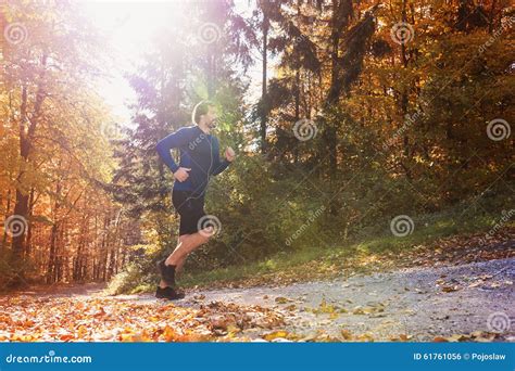 Young Handsome Runner Stock Photo Image Of Lifestyle 61761056