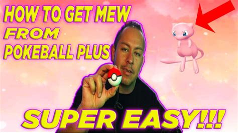 How To Get Mew From Pokeball Plus YouTube