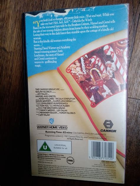 Hansel And Gretel Warner Bros Vhs 5014783713120 Ebay