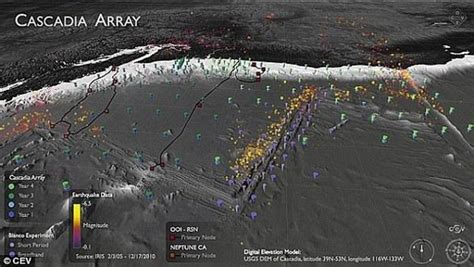 Researchers reveal the 'danger points' of the Cascadia fault - Nexus ...